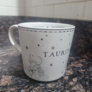 LARGE Taurus the Bull Zodiac Coffee or Tea Mug by Williams Sonoma 16 oz.